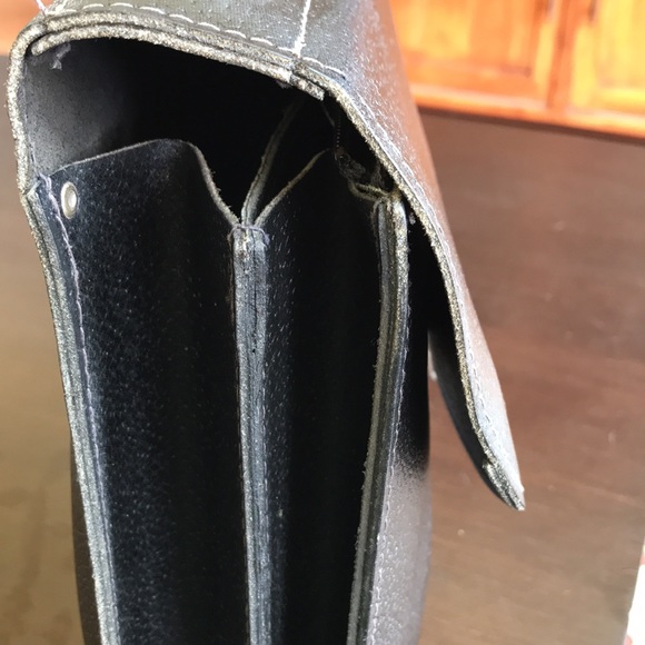 VINTAGE FRENCH LEATHER CASE FROM PARIS FRANCE - Picture 2 of 8